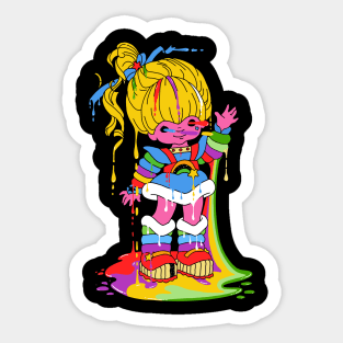 Rainbow Bright - Trippy Melting Sticker